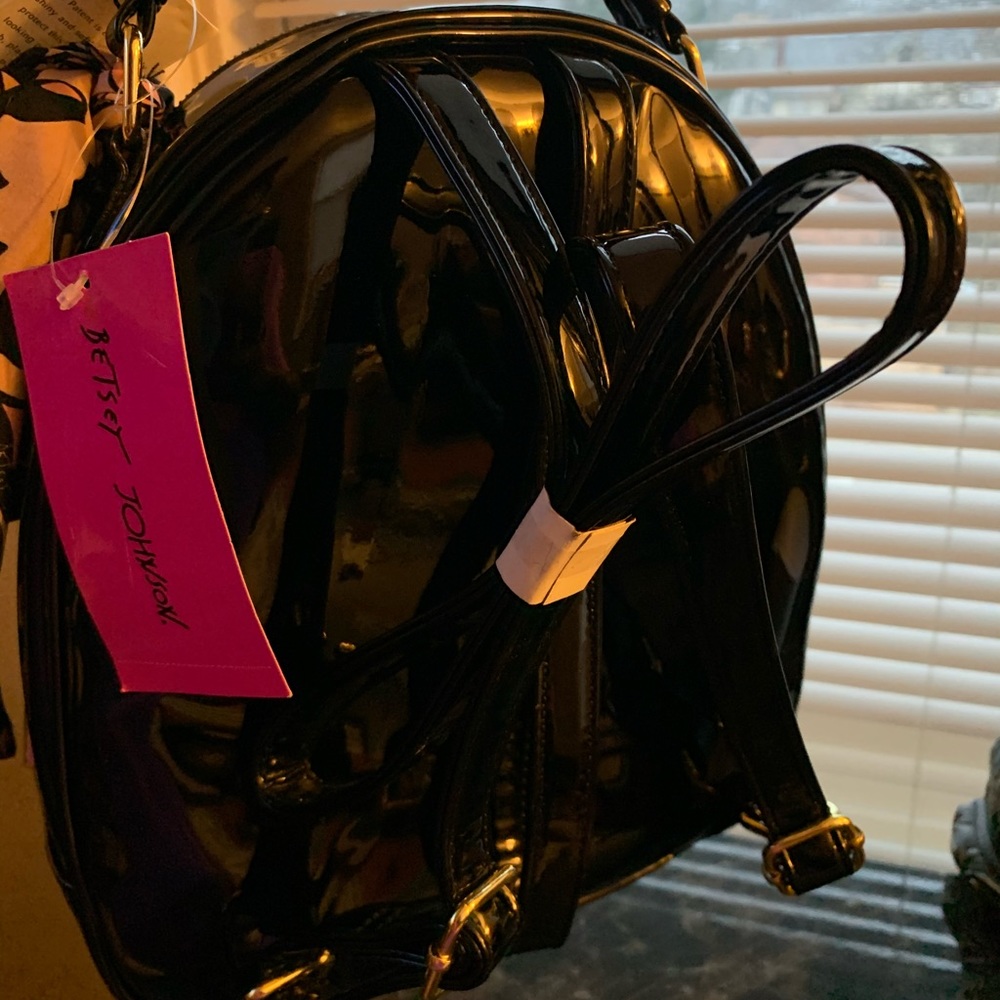 Betsy Johnson backpack purse - Picture 2 of 3